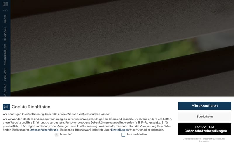 Website von APM Mallorca