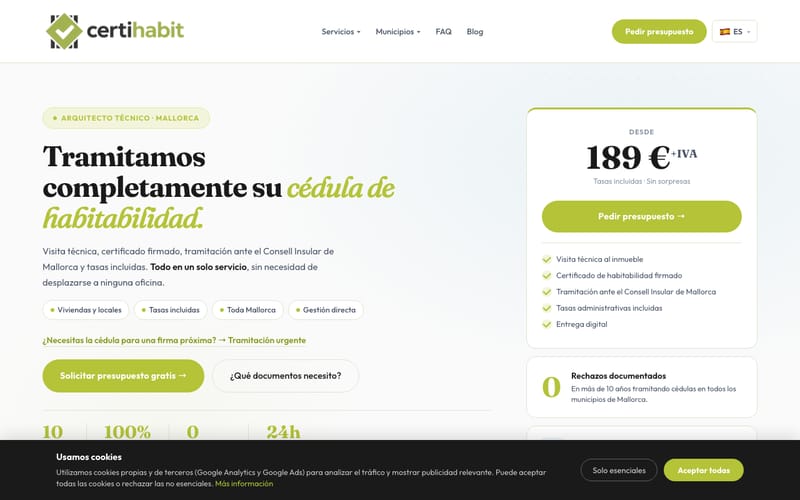 Website von CertiHabit