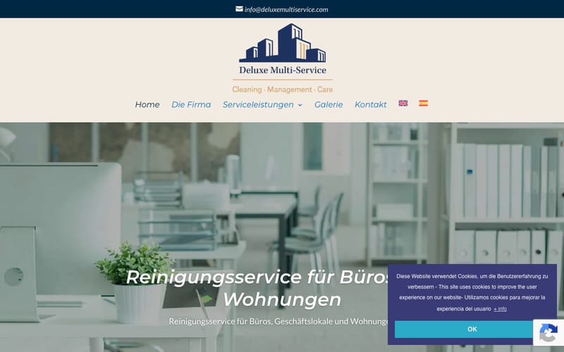 Website von Deluxe Multi-Service