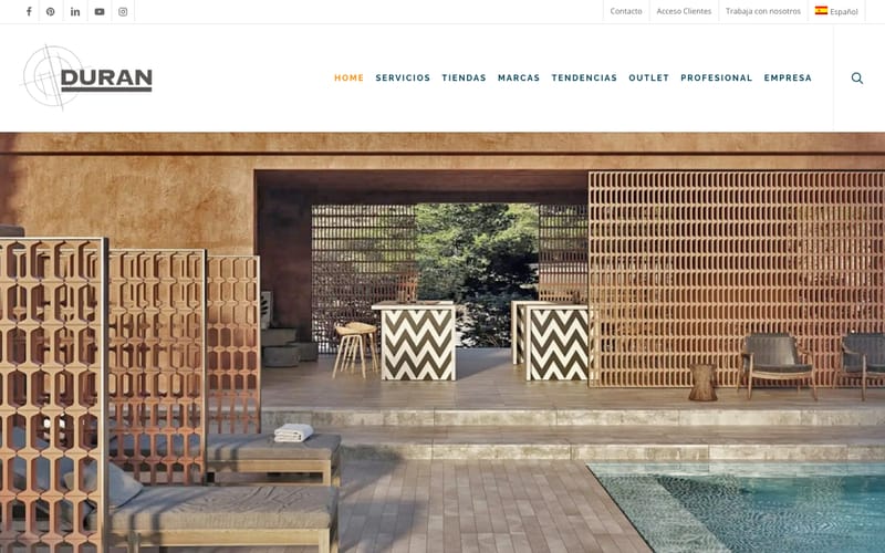 Website von G. Durán - Store Calvià