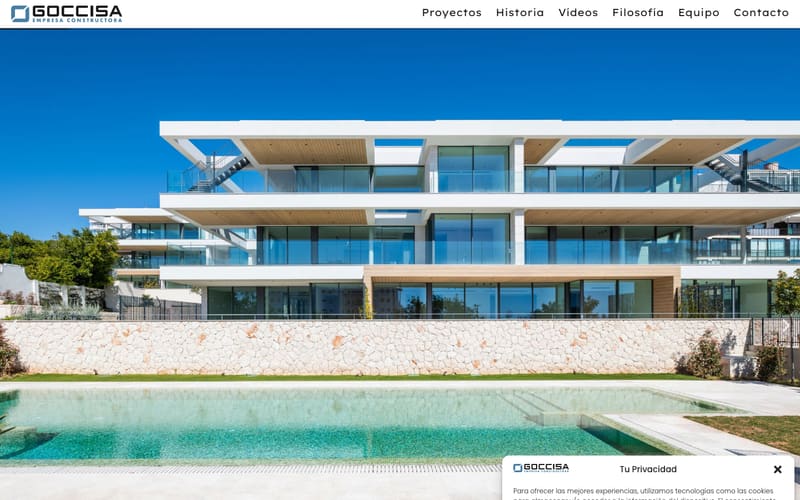 Website von Goccisa