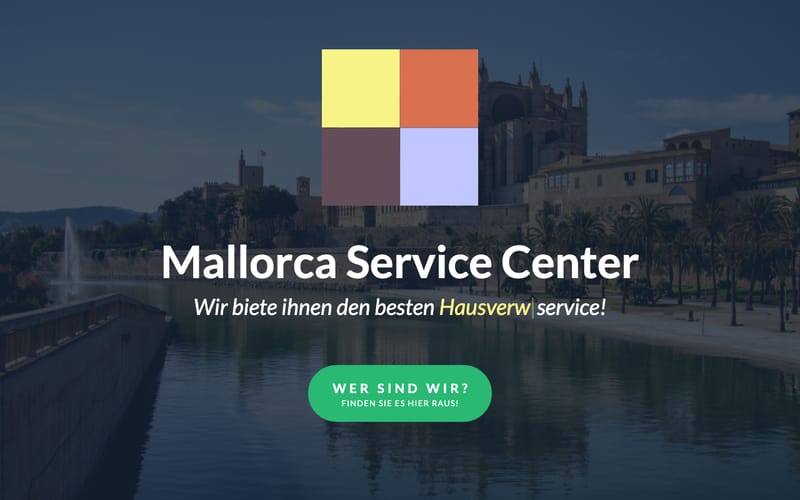 Website von Mallorca Service Center