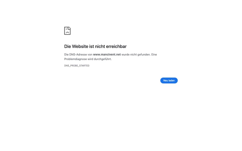 Website von Mancivent S.L.