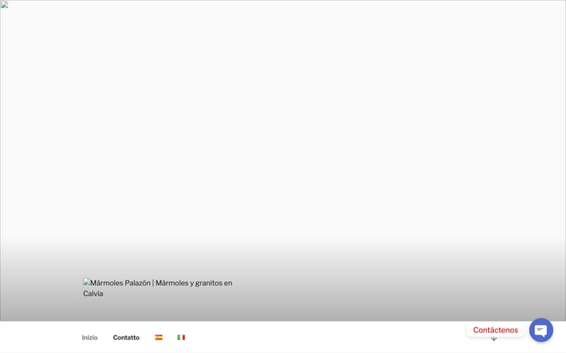 Website von Mármoles Palazón S.L.