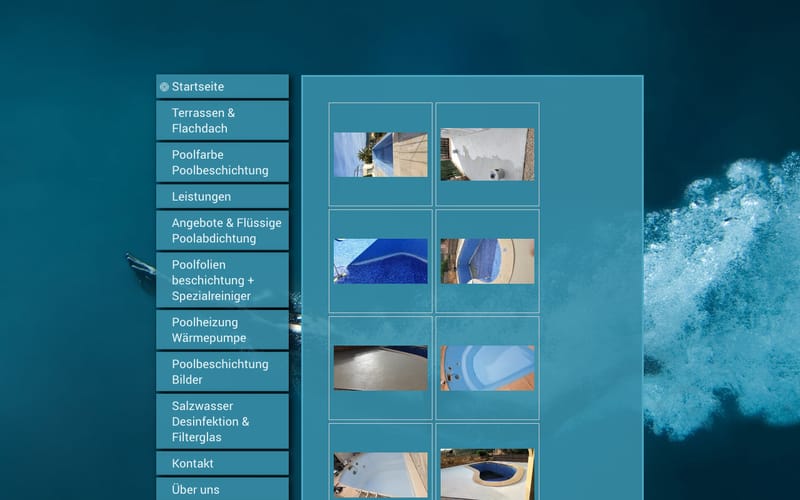 Website von Pool & Schwimmbad Abdichtung & Renovierung