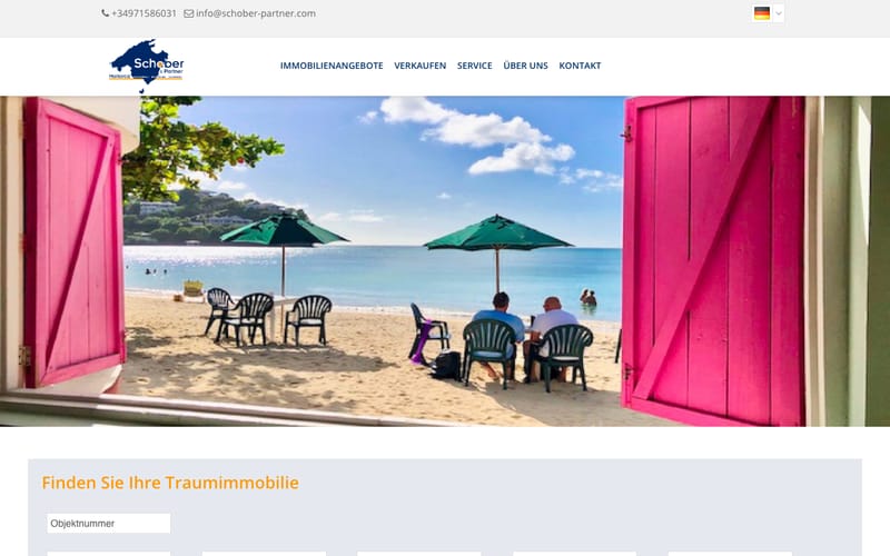 Website von Schober & Partner
