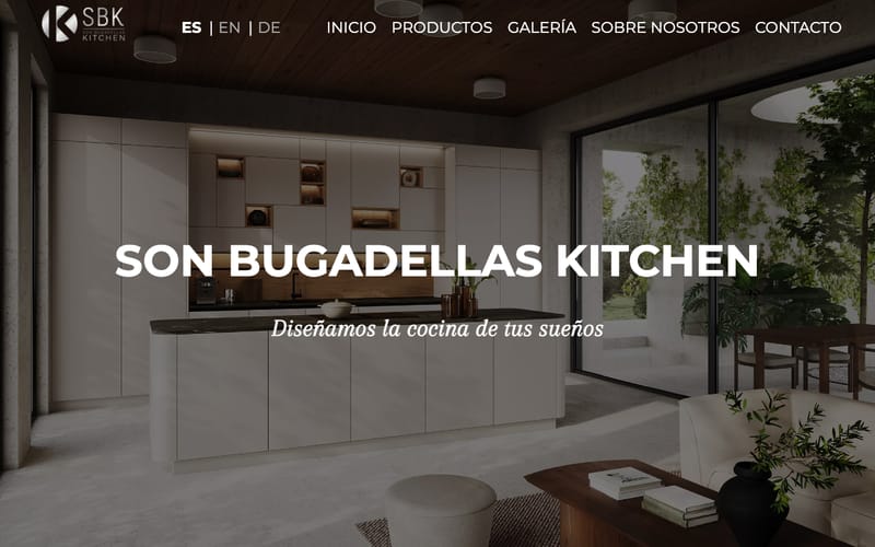 Website von Son Bugadellas Kitchen - ALNO Küchen Santa Ponsa